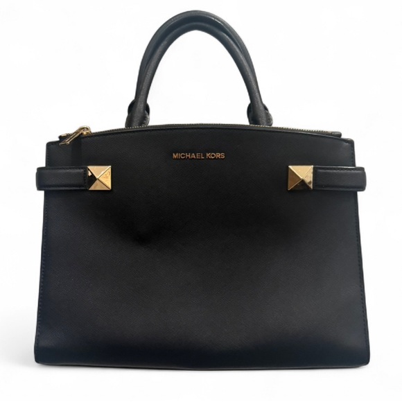 Michael Kors Handbags - Michael Kors Black Saffiano Satchel